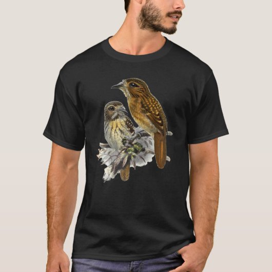 Malacoptila Puff Bird Watch T-Shirt (Vorderseite)