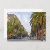 Malaga. #15. postkarte (Vorne/Hinten)