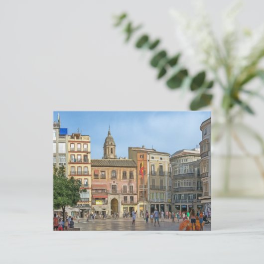 Malaga. 21. postkarte (Stehend Vorderseite)