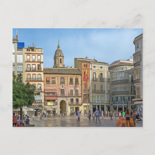 Malaga. 21. postkarte (Vorderseite)