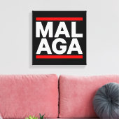 Malaga 2 leinwanddruck (Insitu (Wohnzimmer))