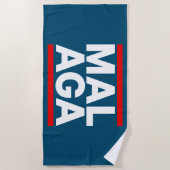 Malaga 2 strandtuch (Vorderseite)