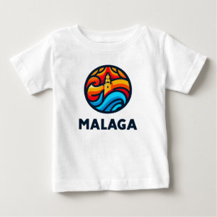 Malaga 3 baby t-shirt