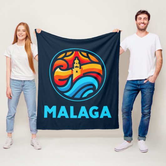 Malaga 3 fleecedecke (Beispiel)