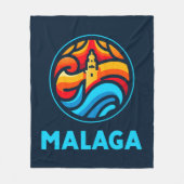 Malaga 3 fleecedecke (Vorderseite)