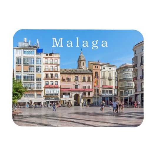 Malaga. 3. magnet (Horizontal)