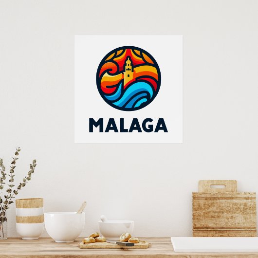 Malaga 3 poster (Küche)