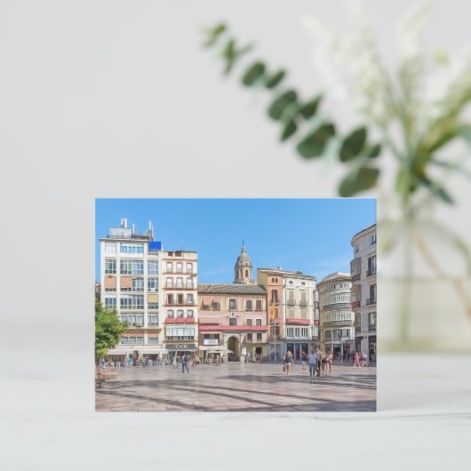 Malaga. 3. postkarte (Stehend Vorderseite)