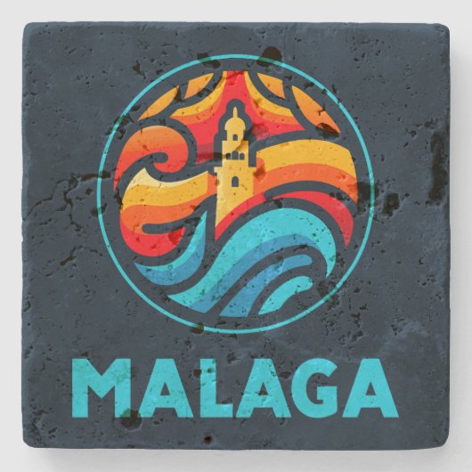 Malaga 3 steinuntersetzer (Vorderseite)