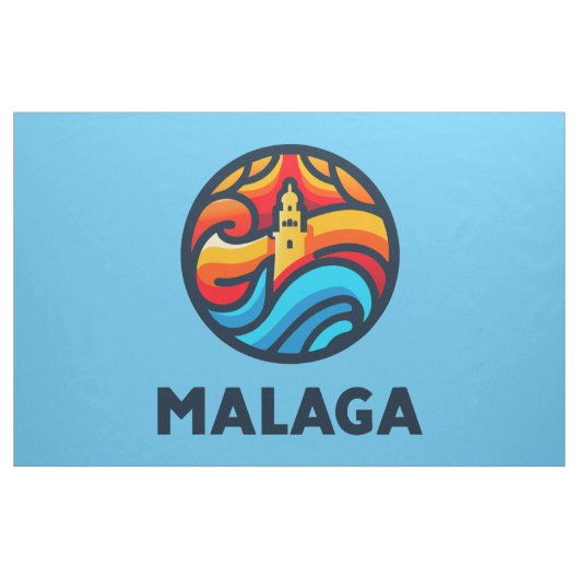 Malaga 3 stoff (Yard (91,4 cm))