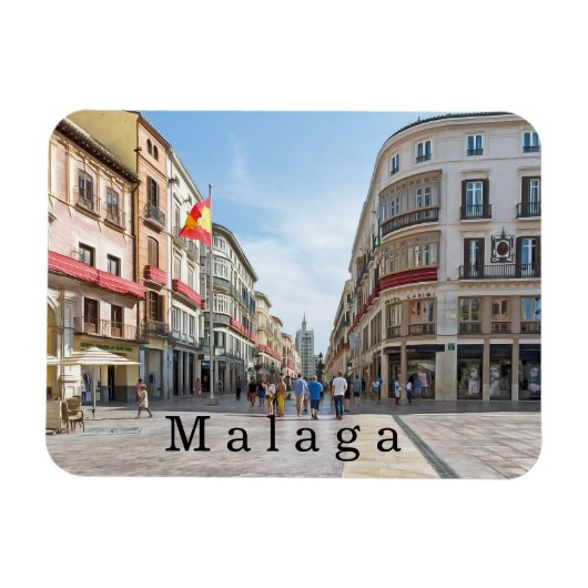 Malaga. 4. magnet (Horizontal)