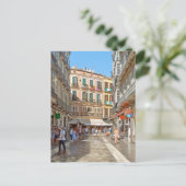 Malaga. 5. postkarte (Stehend Vorderseite)