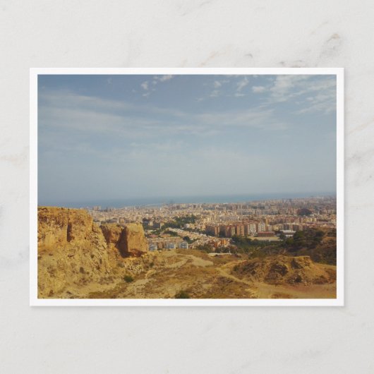 Malaga, Andalusien (Spanien) Postkarte (Vorderseite)