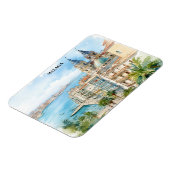 Malaga Andalusien Spanien Reise Magnet (Linke Seite)
