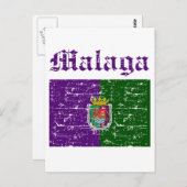 Malaga City Designs Postkarte (Vorne/Hinten)