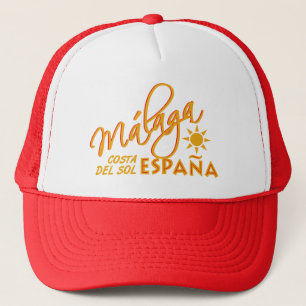 Málaga España hat - Farbe auswählen Truckerkappe