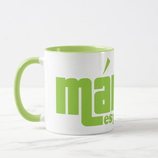 Málaga España individuelle Name Tasse (Links)