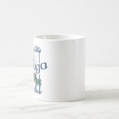 Malaga, Fenster mit Blumen Kaffeetasse (Mittel)