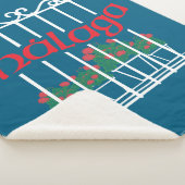 Malaga, Fenster mit Blumen Sherpadecke (3/4)