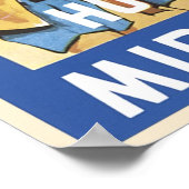 Malaga Hotel Miramar Poster (Ecke)