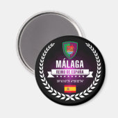 Málaga Magnet (Vorderseite/Rückseite)