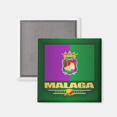 Malaga Magnet (Vorderseite/Rückseite)