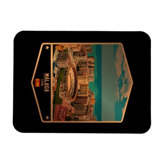 Málaga Magnet (Horizontal)