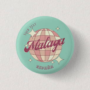 Málaga Malaga España Spain Accessoire Button