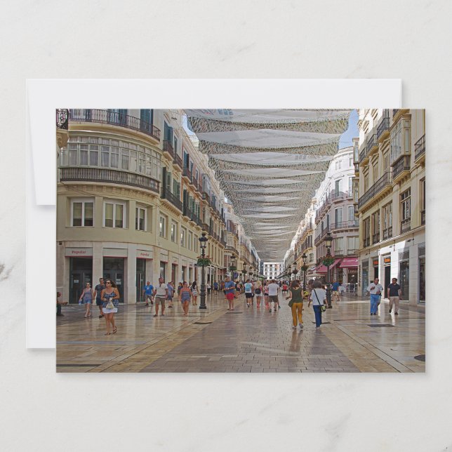 Malaga. Nein. Stadtzentrum. (Vorderseite)