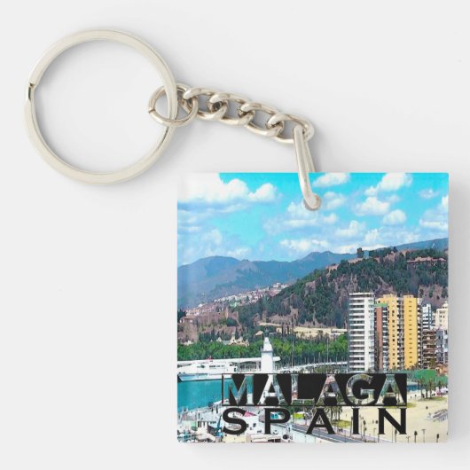 Malaga Schlüsselanhänger (Vorderseite)