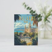 Malaga - Sonne, Meer und spanischer Charme Postkarte (Stehend Vorderseite)