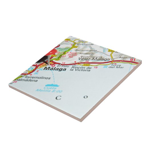 Màlaga, Spanien Fliese (Seite)