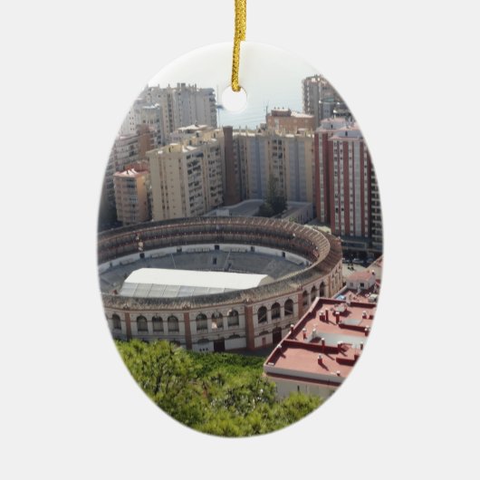 Màlaga, Spanien Keramik Ornament (Vorne)