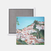 Malaga, Spanien Magnet (Vorderseite/Rückseite)