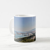 Malaga, Spanien Panorama Kaffeetasse (Vorderseite Links)