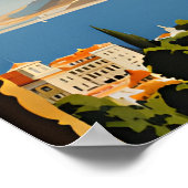 Malaga Spanien Poster (Ecke)