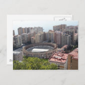 Malaga, Spanien Postkarte (Vorne/Hinten)