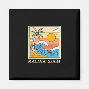 Malaga Spanien Souvenirs Espana Reise Urlaub Männe Magnet