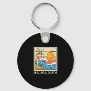 Malaga Spanien Souvenirs Espana Reise Urlaub Männe Schlüsselanhänger