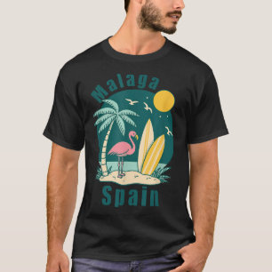 Malaga Spanien Souvenirs Espana Wandern neben dem  T-Shirt