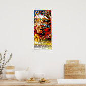 Malaga Spanien ~ Vintage Kfz-Werbung Poster (Küche)