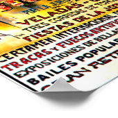 Malaga Spanien ~ Vintage Kfz-Werbung Poster (Ecke)