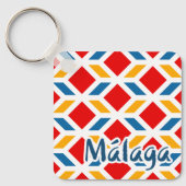 Malaga Straßenwände 2 Schlüsselanhänger (Vorderseite)