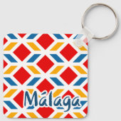 Malaga Straßenwände 2 Schlüsselanhänger (Rückseite)