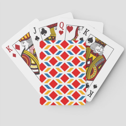 Malaga Straßenwände 2 Spielkarten (Rückseite)