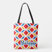 Malaga Straßenwände 2 Tasche (Rückseite)