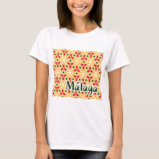 Malaga street walls 1 T-Shirt (Vorderseite)