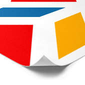 Malaga street walls 2 poster (Ecke)