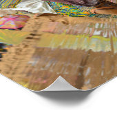 Malagnang-Festival auf den Philippinen Poster (Ecke)