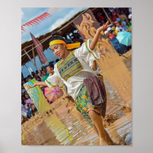 Malagnang Mud Festival Poster (Vorne)